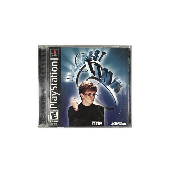 Weakest Link (Sony PlayStation 1, 2001) Authentic, CIB, Tested - Picture 1 of 3